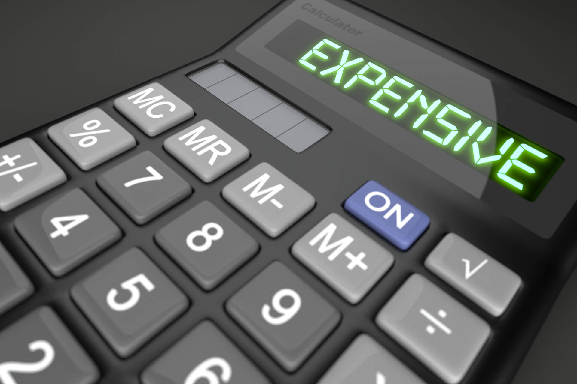 Expensive calculator